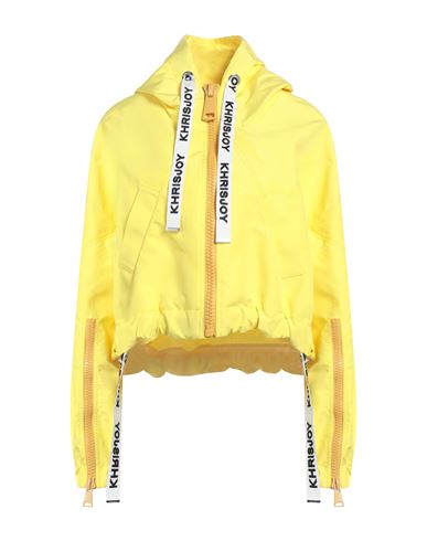 Khrisjoy Woman Jacket Yellow Size 0 Polyester