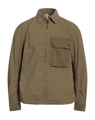 Ten C Man Jacket Military Green Size 42 Polyamide, Polyester