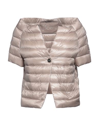 Herno Woman Down Jacket Blush Size 6 Polyamide In Pink