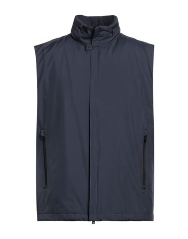 Herno Man Jacket Navy Blue Size 42 Polyester