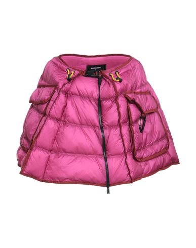 Dsquared2 Woman Down Jacket Fuchsia Size 2 Polyamide In Pink
