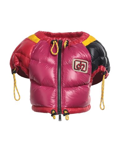 Dsquared2 Woman Down Jacket Fuchsia Size 2 Polyamide In Pink