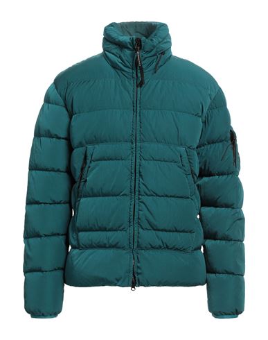 C.p. Company C. P. Company Man Down Jacket Deep Jade Size 44 Polyamide In Green