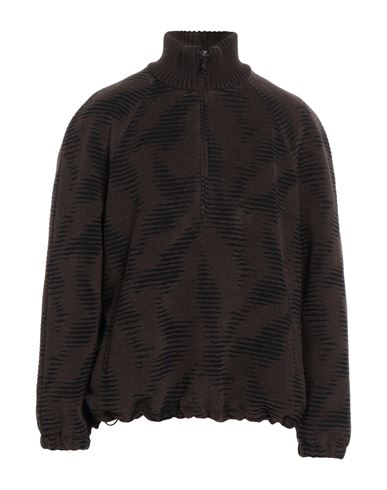 Emporio Armani Man Jacket Dark Brown Size 42 Virgin Wool, Cashmere, Acrylic