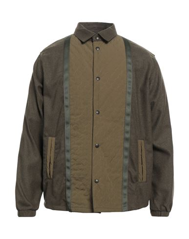 Emporio Armani Man Jacket Military Green Size M Wool, Polyester, Acrylic, Polyamide