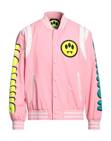 Shop Barrow Man Jacket Pink Size L Polyamide