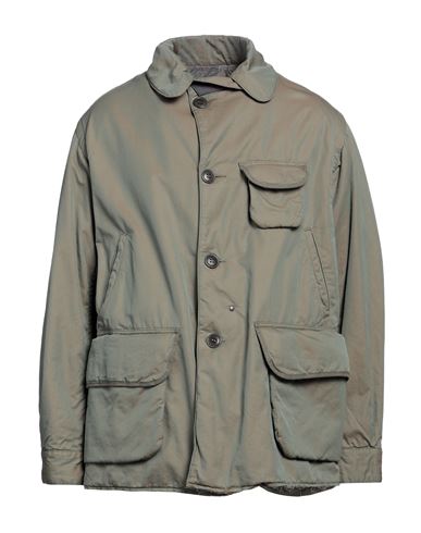 Shop Maison Margiela Man Jacket Military Green Size 38 Cotton