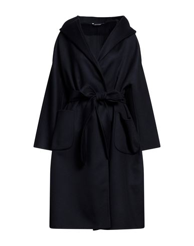 Tagliatore 02-05 Woman Coat Midnight Blue Size 10 Wool