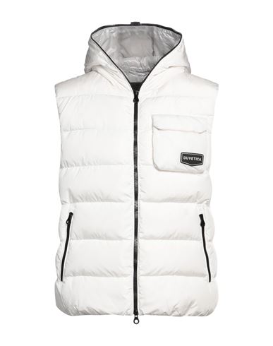 Man Down Jacket Cream Size 40 Polyamide In White