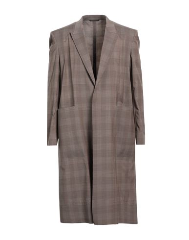 Givenchy Man Overcoat Dove Grey Size 42 Virgin Wool, Polyamide, Elastane