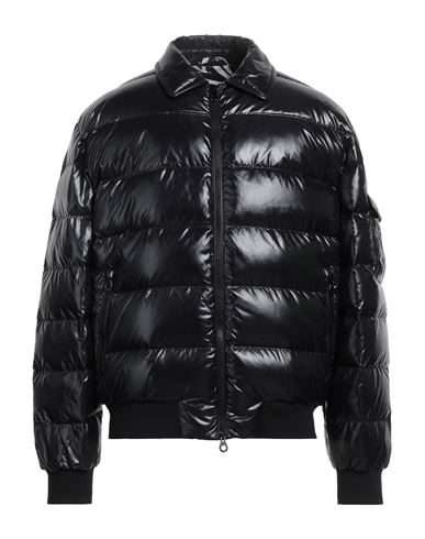 Man Down Jacket Black Size 40 Polyamide