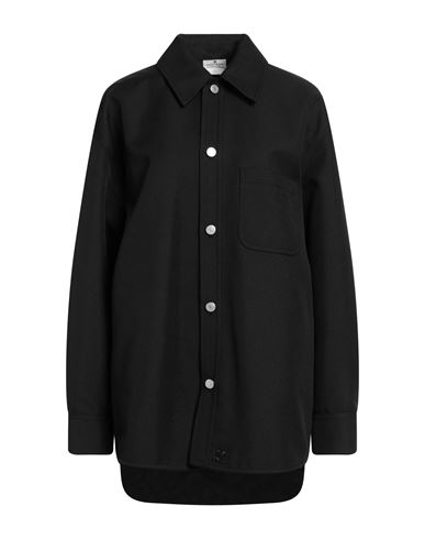 Courrèges Courreges Woman Jacket Black Size L Polyester
