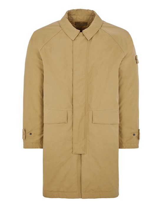 LONG JACKET Man 710F1 STONE ISLAND GHOST PIECE_O-VENTILE® WITH PRIMALOFT INSULATION TECHNOLOGY Front STONE ISLAND