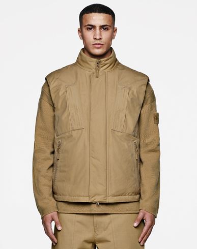 G08F1 STONE ISLAND GHOST PIECE_O VENTILE® DOWN ベスト Stone Island