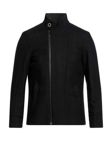 Primo Emporio Man Coat Black Size 40 Wool, Polyester