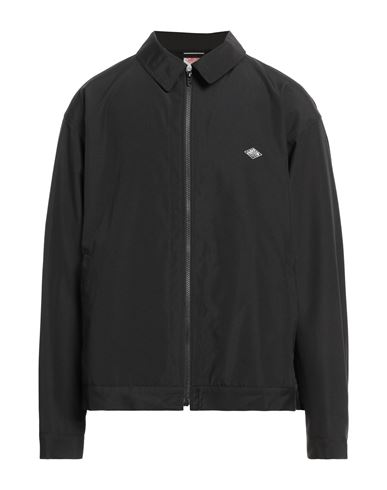 Danton France Man Jacket Black Size 38 Polyester, Cotton