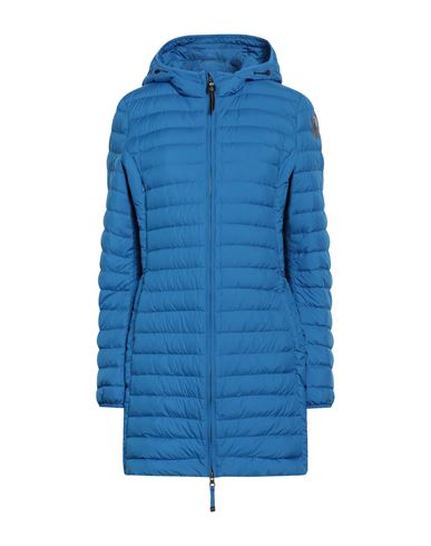 Parajumpers Woman Down Jacket Azure Size M Polyester In Blue
