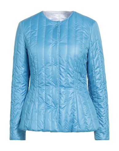 Vicario Cinque Woman Down Jacket Light Blue Size S Polyester