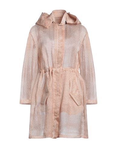 Emporio Armani Woman Overcoat & Trench Coat Pink Size 8 Silk, Polyamide