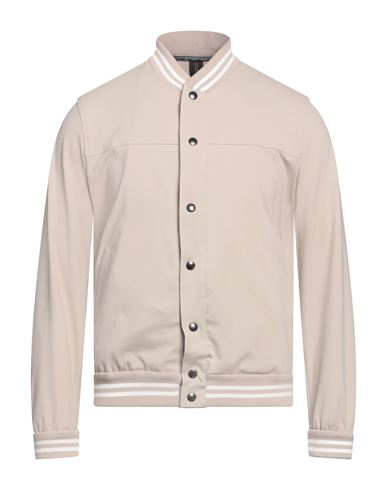 Hōsio Man Jacket Beige Size 42 Cotton, Polyamide, Elastane