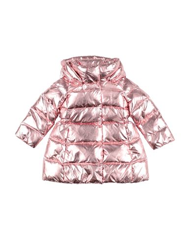 Polo Ralph Lauren Babies'  Metallic Water-repellent Down Coat Toddler Girl Down Jacket Pink Size 5 Nylon