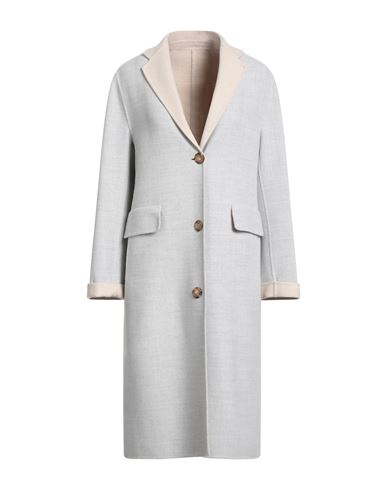Woman Coat Grey Size 8 Wool