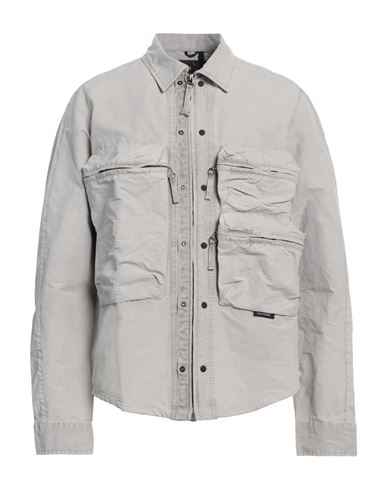 Nemen Man Shirt Light Grey Size Xxl Cotton, Nylon