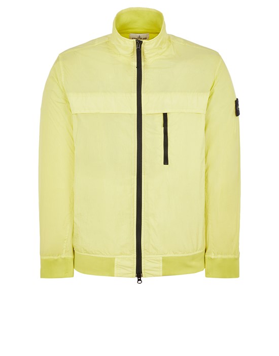Stone Island Lightweight Jacket Yellow Polyamide