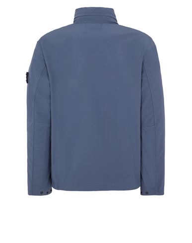 Stone island store soft shell blue