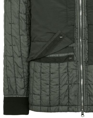 Stone Island Junior Compass-motif padded gilet - Blue