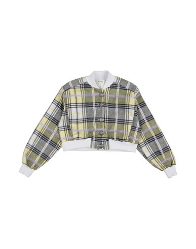 Vicolo Toddler Girl Jacket Pastel Yellow Size 6 Cotton, Elastane In Yellow
