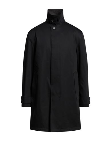 Zegna Man Coat Black Size 42 Cotton
