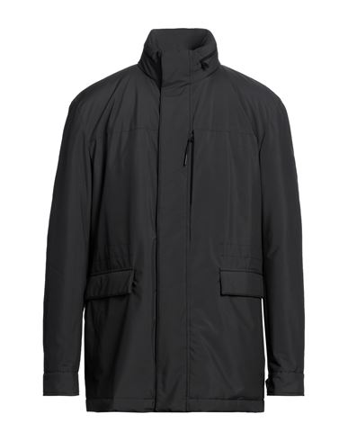 Zegna Man Down Jacket Black Size 42 Polyester