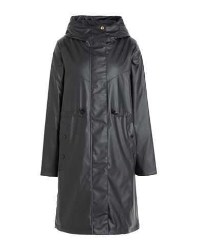 Barbour Woman Coat Black Size 8 Polyester, Polyurethane