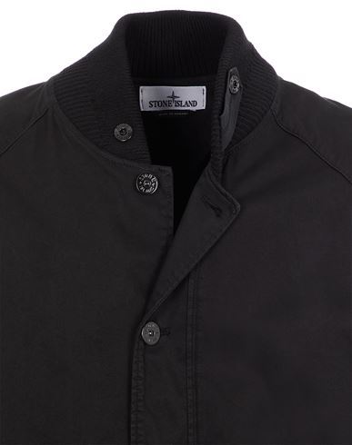 Stone island best sale black bomber