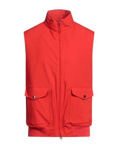 Kired Man Jacket Red Size 44 Virgin Wool, Elastane