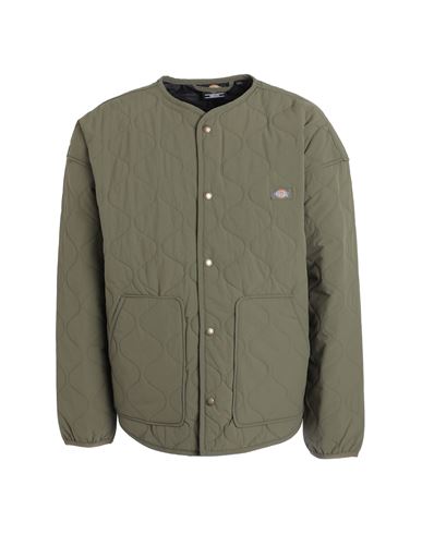 Shop Dickies Thorsby Liner Jacket Man Jacket Military Green Size L Polyamide