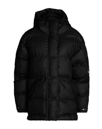 Adidas By Stella Mccartney Woman Down Jacket Black Size L Recycled Polyester