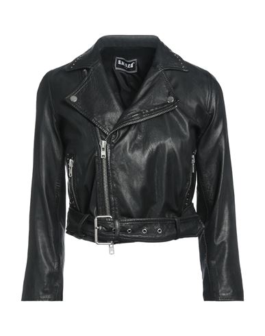 Sword 6.6.44 Woman Jacket Black Size 10 Soft Leather