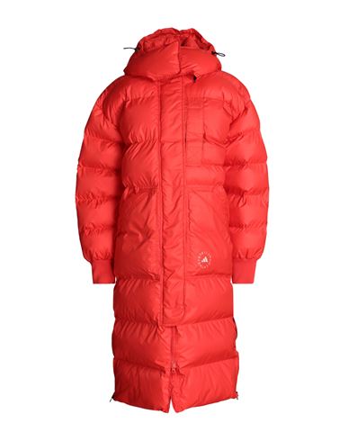 Adidas By Stella Mccartney Woman Down Jacket Red Size L Recycled Polyester