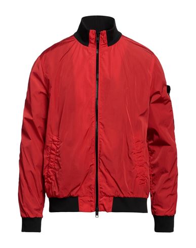 Peuterey Man Jacket Red Size Xl Polyamide