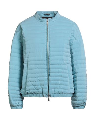 Moorer Coats Light Blue In Blue