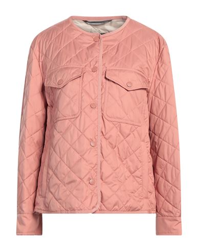 Weekend Max Mara Woman Down Jacket Pastel Pink Size 14 Polyester