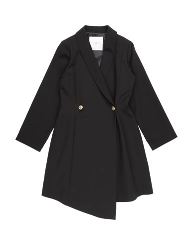 Shop Gaelle Paris Gaëlle Paris Toddler Girl Overcoat & Trench Coat Black Size 6 Pes - Polyethersulfone, Elastane