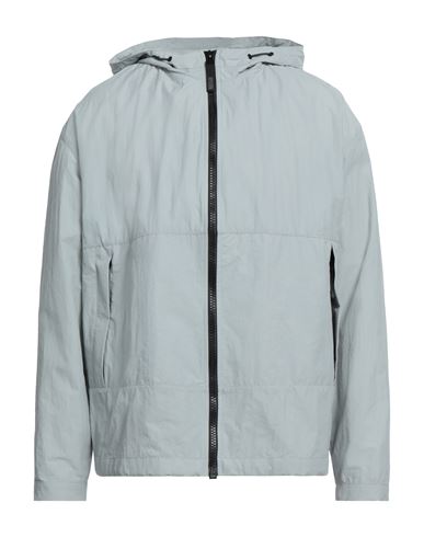 Drykorn Man Jacket Light Grey Size 44 Nylon, Cotton