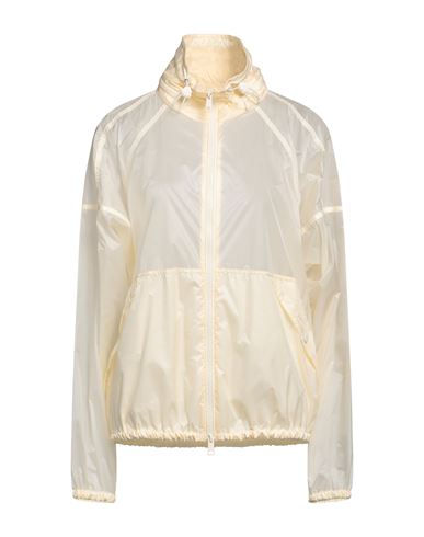 Moncler Woman Jacket Ivory Size 3 Polyamide In White