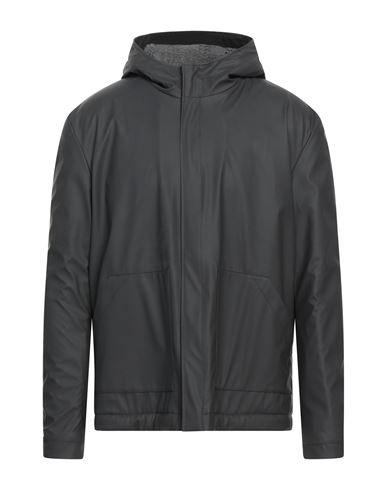 Shop Momo Design Man Jacket Steel Grey Size Xxl Polyester, Polyurethane, Acrylic