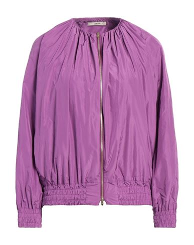Odeeh Woman Jacket Purple Size 8 Polyester