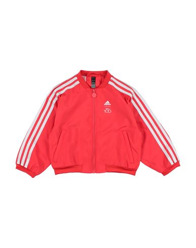Adidas Originals Babies' Adidas Lk Dy 100 Wb Toddler Jacket Red Size 7 Polyester