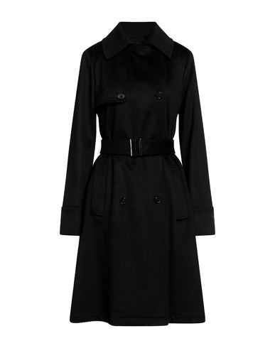 Shop Bcbgmaxazria Woman Coat Black Size 4 Virgin Wool, Polyamide